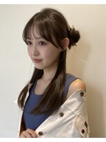 ノイ 銀座(noi)&nbsp;顔周りレイヤーカットべージュカラーくびれレイヤーカット
