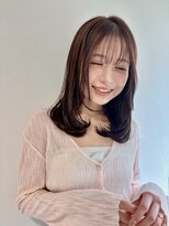 クラン 岡本(Chlan)&nbsp;ミルクブラウン　内巻きワンカール