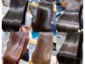 【極上ケア】プラチナ髪質改善トリートメント+カット+美髪カラー 