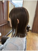 外ハネ　ミディアム
