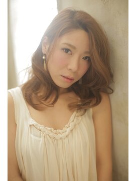 ヘアアンドリラクゼーション ルタ(HAIR＆RELAXATION RUTA) 【RUTA】エアリーウェーブ鎖骨ミディアム