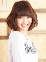 美容室チック 大島店(chic)&nbsp;ふんわり×ミックスカールボブ【大島】