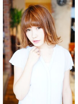 ザ シー 海老名(The C) 似合わせカットh「ザシーバイアフロート」伸ばしかけボブで小顔