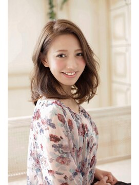 美容室 パルス 静岡鷹匠店(PALS) ゆるめかきあげバング