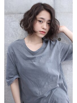 アグラン 梅田本店(a Gland) 切りっぱなしグレージュミディ