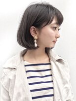 【GARDEN川谷】20代30代大人可愛い小顔ナチュラルボブ