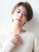 [K-two青山]うざバング×ひし形ショート×アッシュブラウン