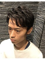 ヒロギンザ 御徒町店(HIRO GINZA)&nbsp;ナチュラルパーマスタイル〈理容室/メンズカット/上野御徒町〉