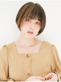 ★岡田有加★20代30代40代/大人可愛いフェミニンショート★air