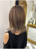 ナチュラルグラデーション☆ミルクティーベージュ　西田大樹
