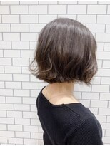 オット レイクウォーク(Otto)&nbsp;◇切りっぱなしボブ×透明感アッシュグレー◇
