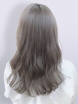 ヘアープロデュース ラピセット 松山(Lapset)&nbsp;外国人風カラー☆透明感アッシュ×ゆるふわウェーブ