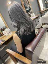 リジョイスヘア エン(REJOICE hair EN)&nbsp;【REJOICE hair EN】ローライト×シルバーグレー　担当AKIRA