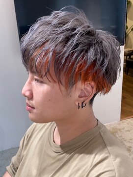 ダルシット(dulcet★★★) 【★★★】インナーカラー/オレンジ/グレージュ/ブリーチカラー