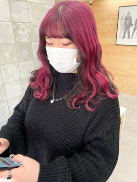 トゥコ(tuco) ピンクカラービビットピンクデザインカラーピンクヴァイオレット