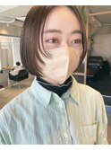 顔まわりレイヤー/ミニボブ