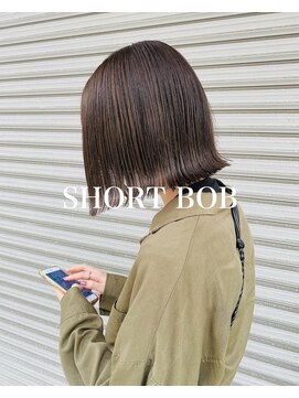 ソウバイジョージ(Sow by George) 切りっぱなし外ハネボブ!!