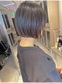 【坂本拓麻】大人ショートボブ/透明感地毛風カラー/20代30代40代