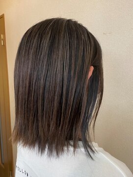 ヘアーメイク ドット(HairMakeDOT) チラッとカラー/インナーグリーン