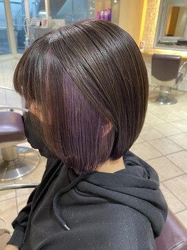 ネオリーブ チッタ 阿佐ヶ谷店(Neolive citta) パープル×インナーカラー