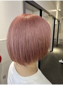 ピンク /顔周り/オージュア/髪質改善/前髪/韓国