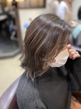 ログ(Log) 白髪ぼかしハイライト