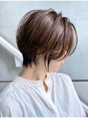 黒髪/グレーベージュ/レイヤーロング/前髪パーマ[西船橋/津田沼]