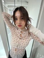 ロンドエニカ 大宮(Lond enika)&nbsp;レイヤーボブブリーチなしダブルカラーロング[大宮]