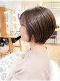 お手入れ楽ちんショートボブ