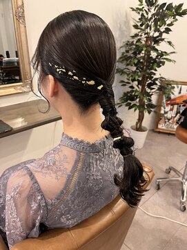 ビエントヘア(Beaent hair) タイト編み下ろし