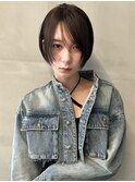 2wayバング×グレージュ