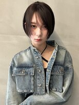 ロンドイディールバンダイ 新潟万代(Lond ideal)&nbsp;2wayバング×グレージュ