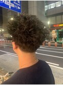 リバースパーマ<理容室>[メンズ/眉毛/バーバー/御徒町]