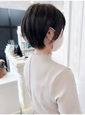 福山Caary20代30代40代50代60代ショートヘア小顔補正立体カット