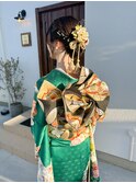 ヘアセット着付け
