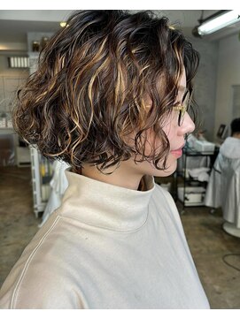 ノリト(norito) ハイライトとパーマ