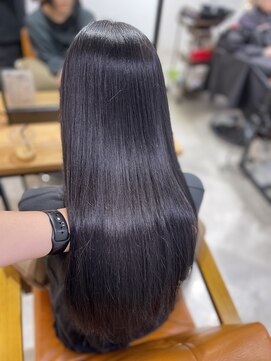 ルート 南堀江(route) ブルージュ/艶髪/イメチェン/前髪カット/堀江