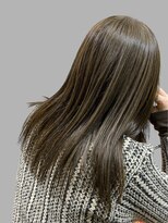 ラレイ ハラジュク(Lalei harajuku)&nbsp;原宿ブリーチなしダブルカラーオリーブベージュオリーブアッシュ