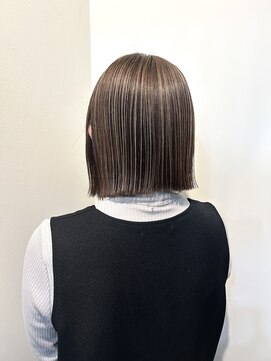 ケークリエイティブコード(K creative COrDE) アンブレラカラー×ボブ