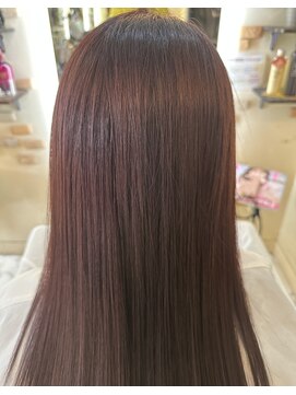 クライブ ヘアー 千葉中央店(CRiB hair) M３Dカラートリートメント（ピンクパープル）