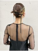 結婚式ヘアセット/セット/ヘアセット/アレンジ/ヘアアレンジ