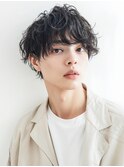 くせ毛風波打ちパーマモテ髪フェザーショート上尾10代20代30代