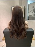髪質改善カラー×チョコレートブラウン