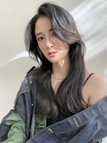 ヒール 銀座(heel)&nbsp;小顔に見せるワンホン＆韓国ヘア/顔周りレイヤーカット