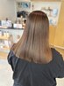 《縮毛のお悩みを美髪艶髪に髪質改善☆》カット+髪質改善ストレート