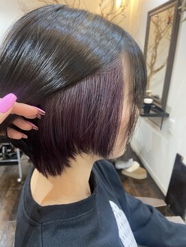 ラマナ(Lamana) インナーカラー　violet