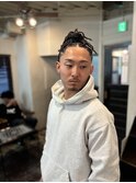 MEN’S HAIR/波巻ツイストスパイラル/フェザーパーマ/心斎橋