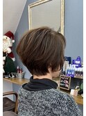 ［後頭部をふっくら］ショートカット