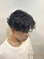 アグ ヘアー ジーナ 大宮東口店(Agu hair gina) 波巻きパーマセンターパート