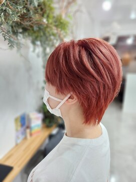 シーバイトリコ 市川(SEA by tricot) 春カラー/ピンクベージュ/ショート